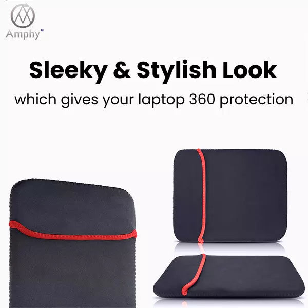 sleeky and stylish easy to handle laptop sleeve