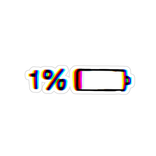 1%Sticker