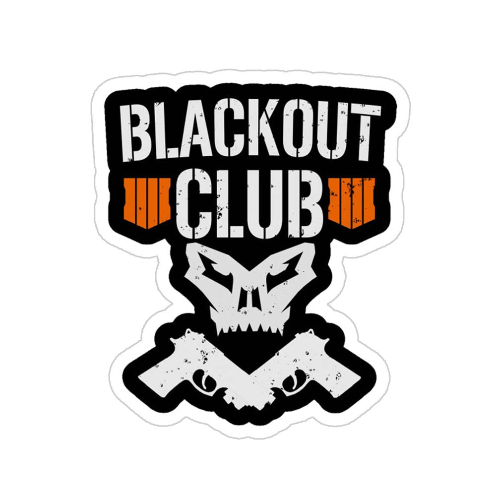 Blackout Club Sticker