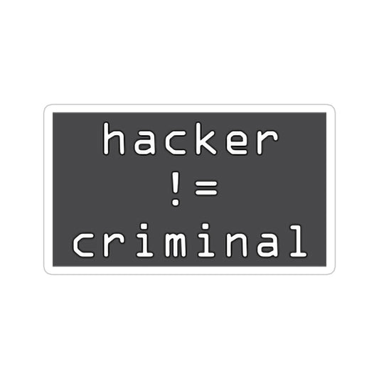 Criminal Sticker