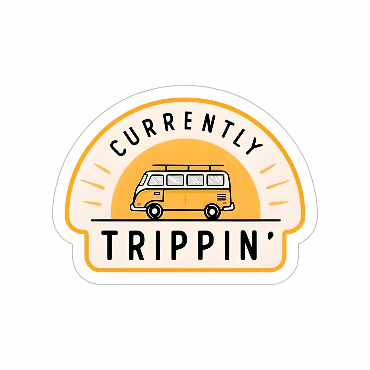 Currently Trippin Sticker
