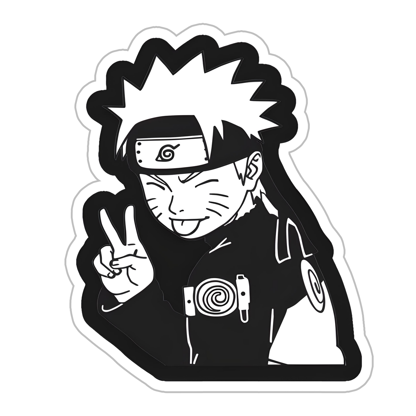 Elvish Naruto Sticker