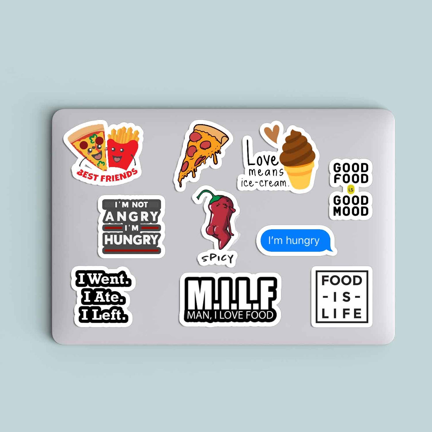 Foodie Sticker (Pack of 10)