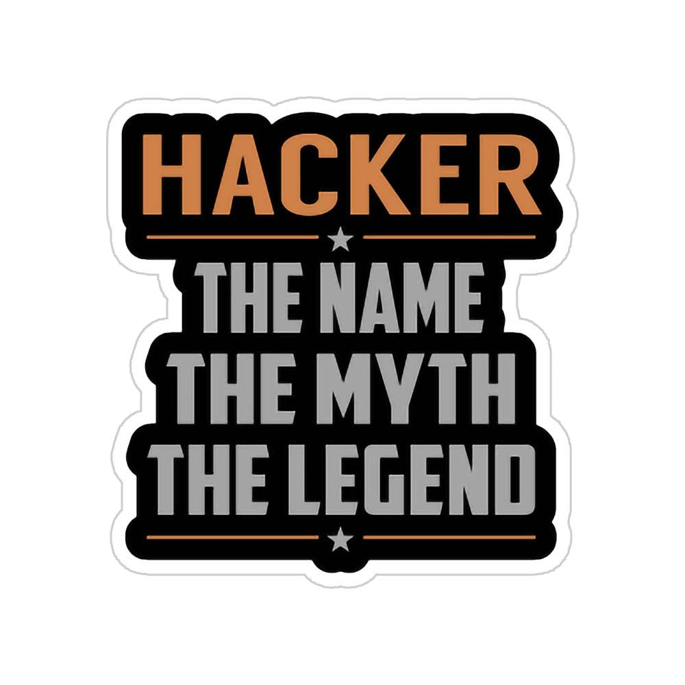 Hacker Legend Sticker