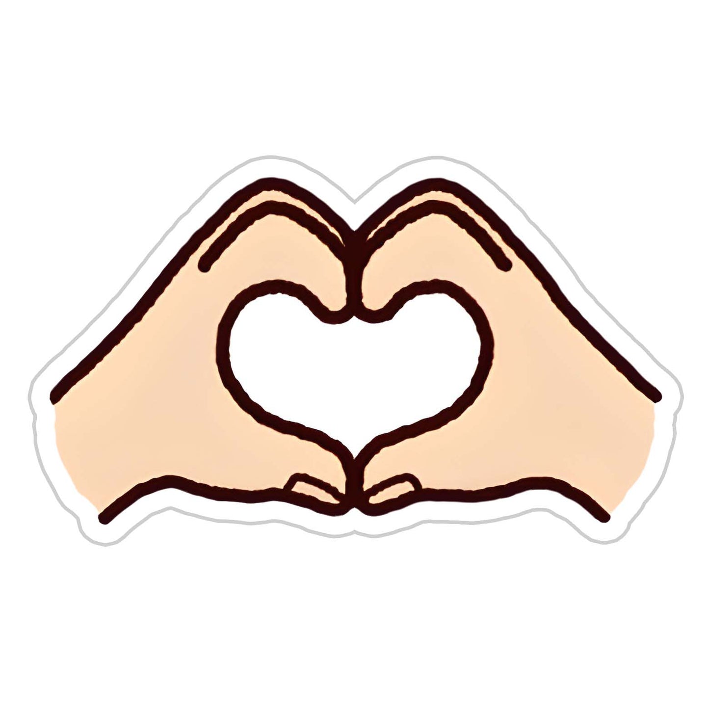 Hand Love Sticker