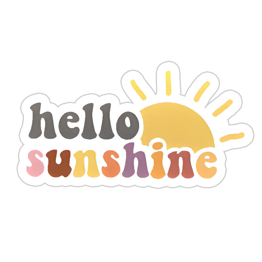 Hello Sunshine Sticker