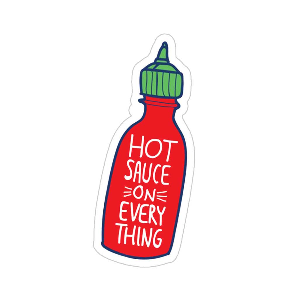 Hot Sauce Sticker