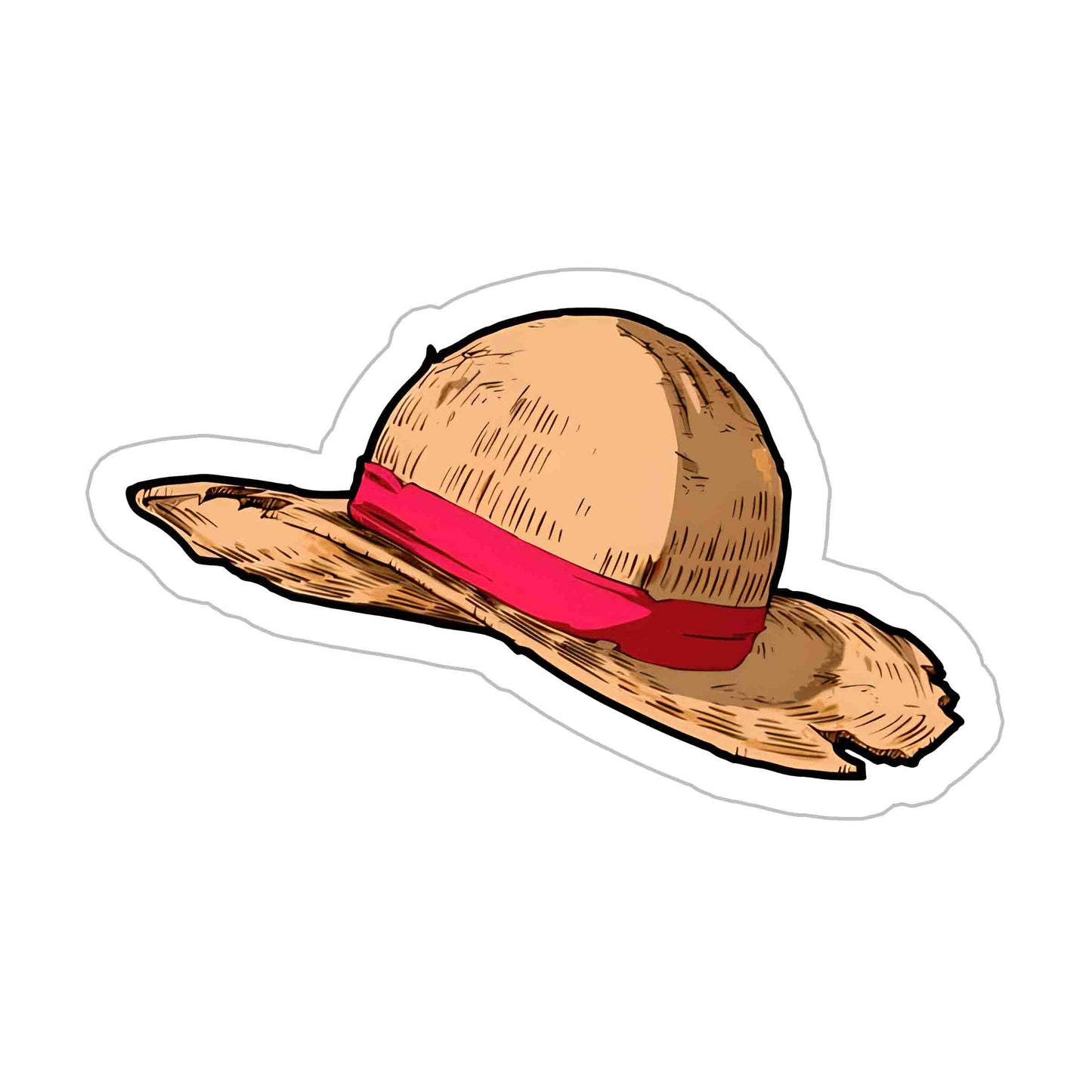 Legend's Straw Hat Sticker
