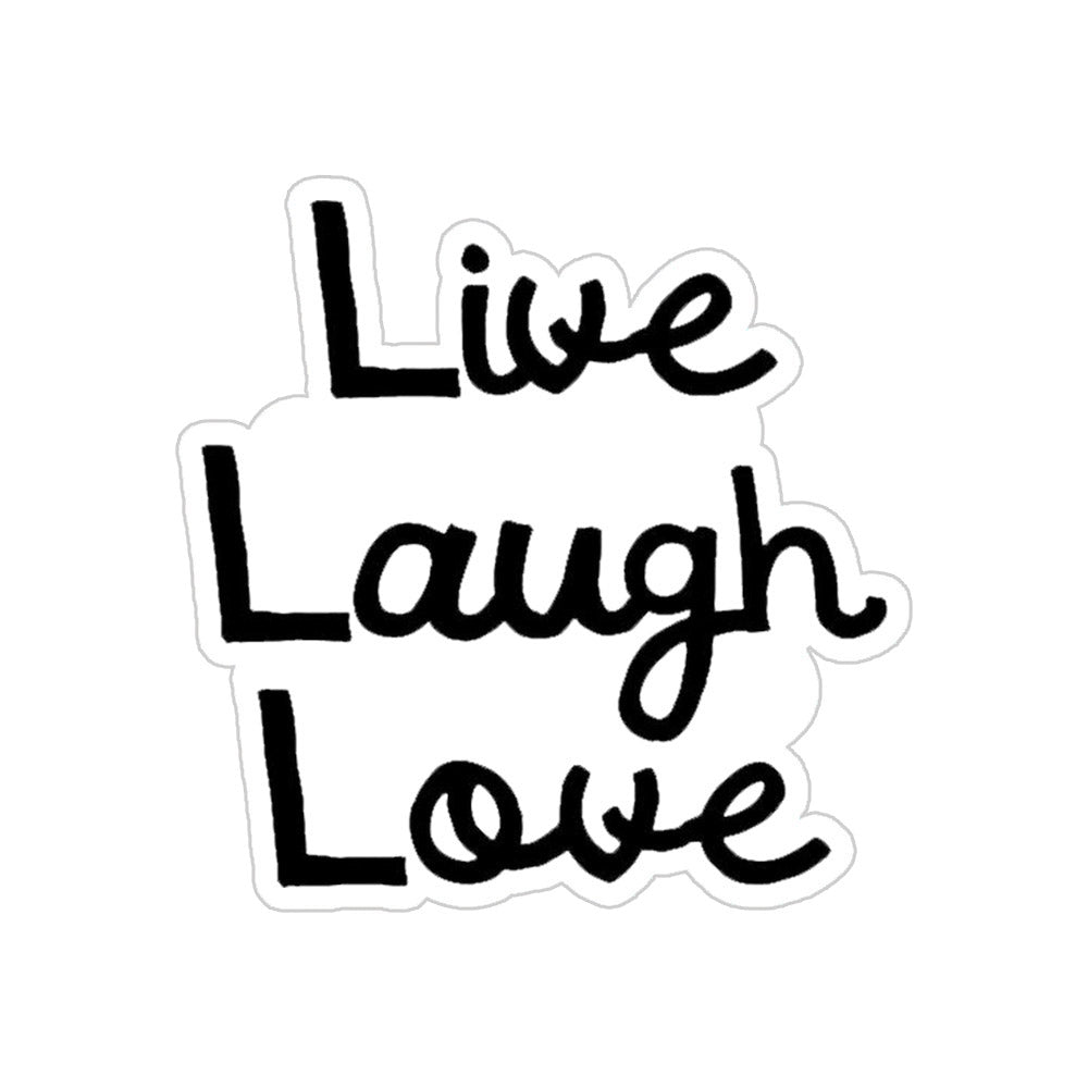Live Laugh Love Sticker