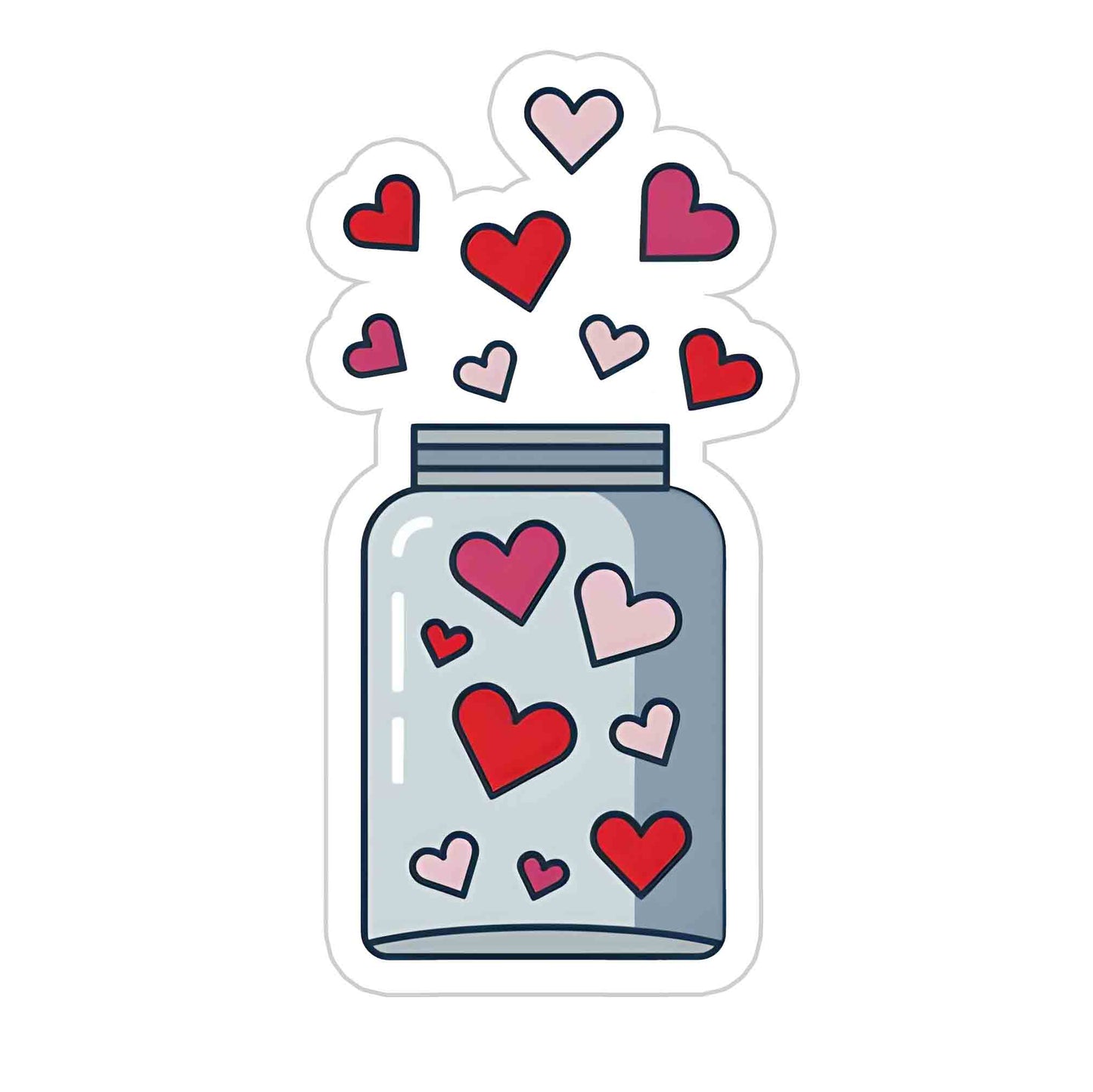 Love Jar Sticker