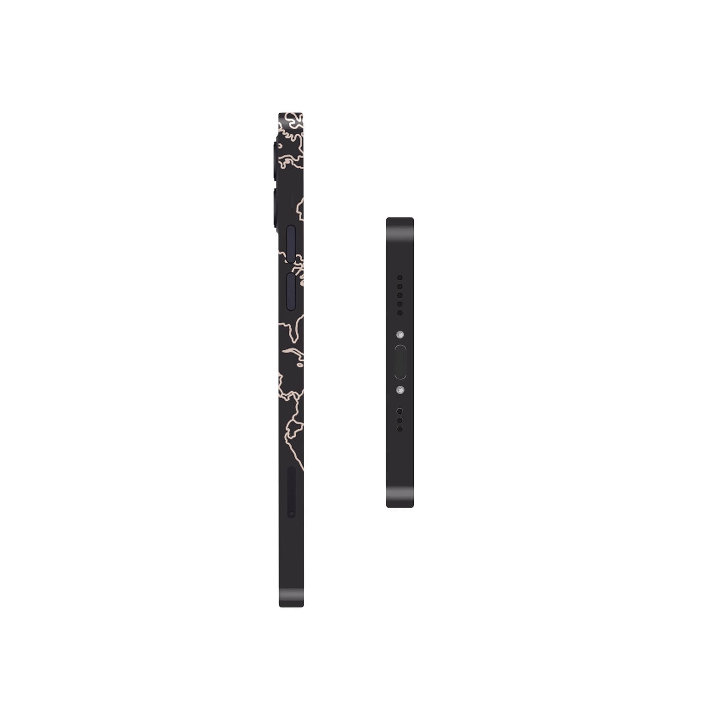 World Map Outline Skin