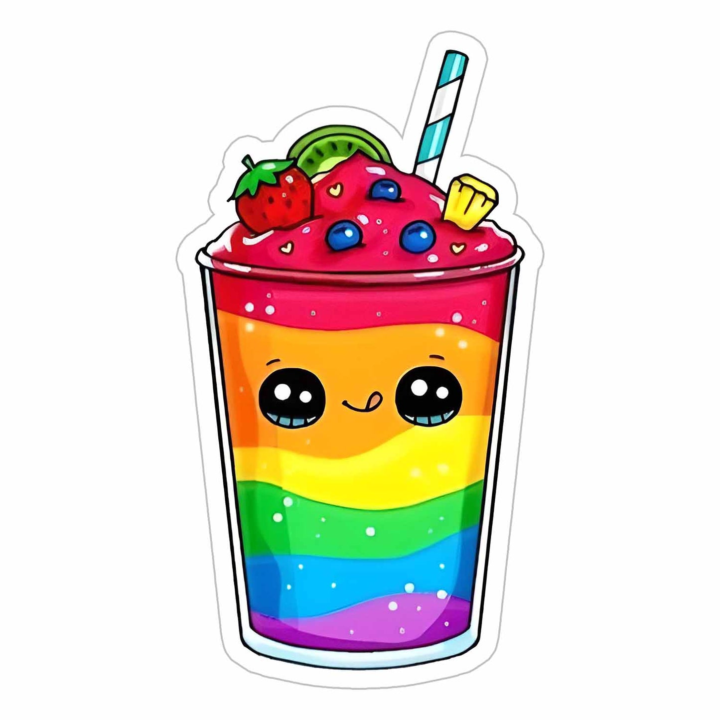 Mix Fruit Juice Sticker