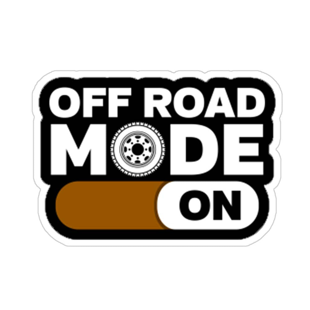 Off Road Mode Sticker