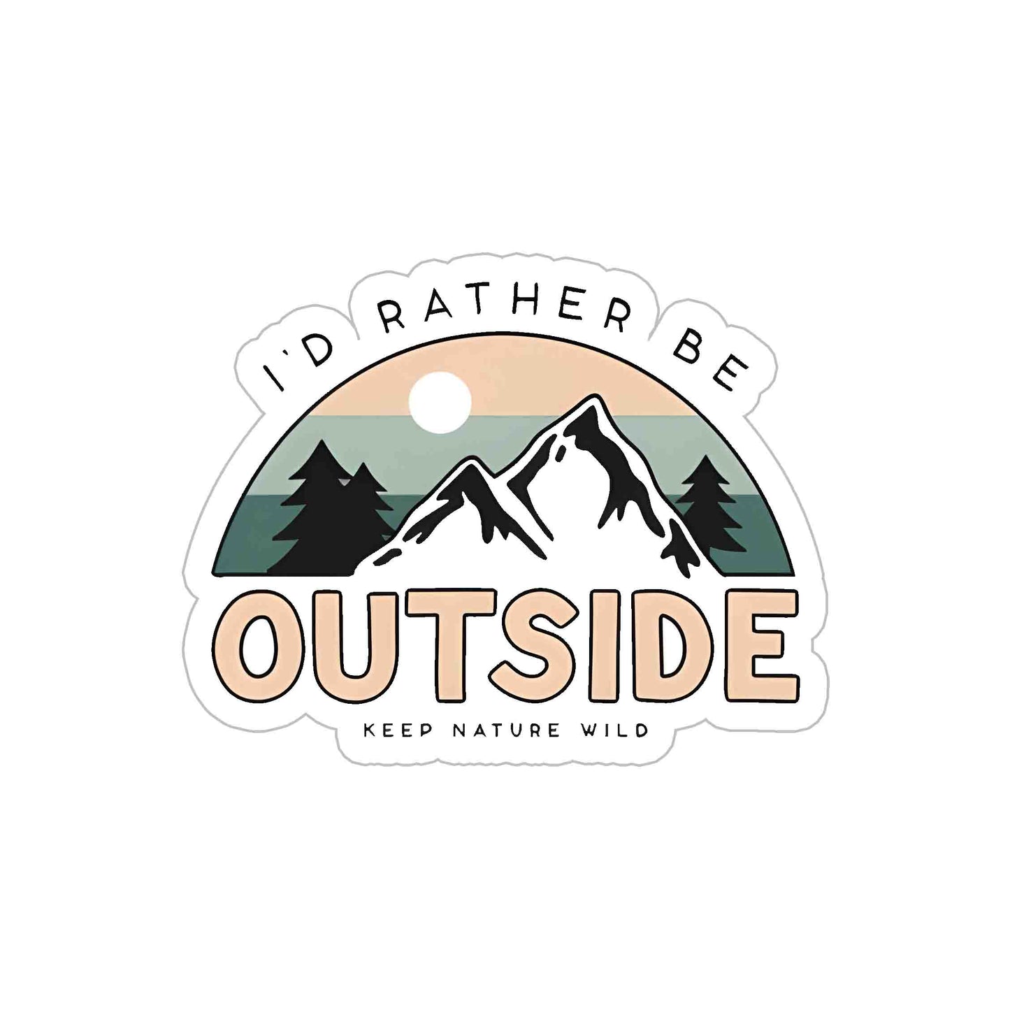 Outside Sticker
