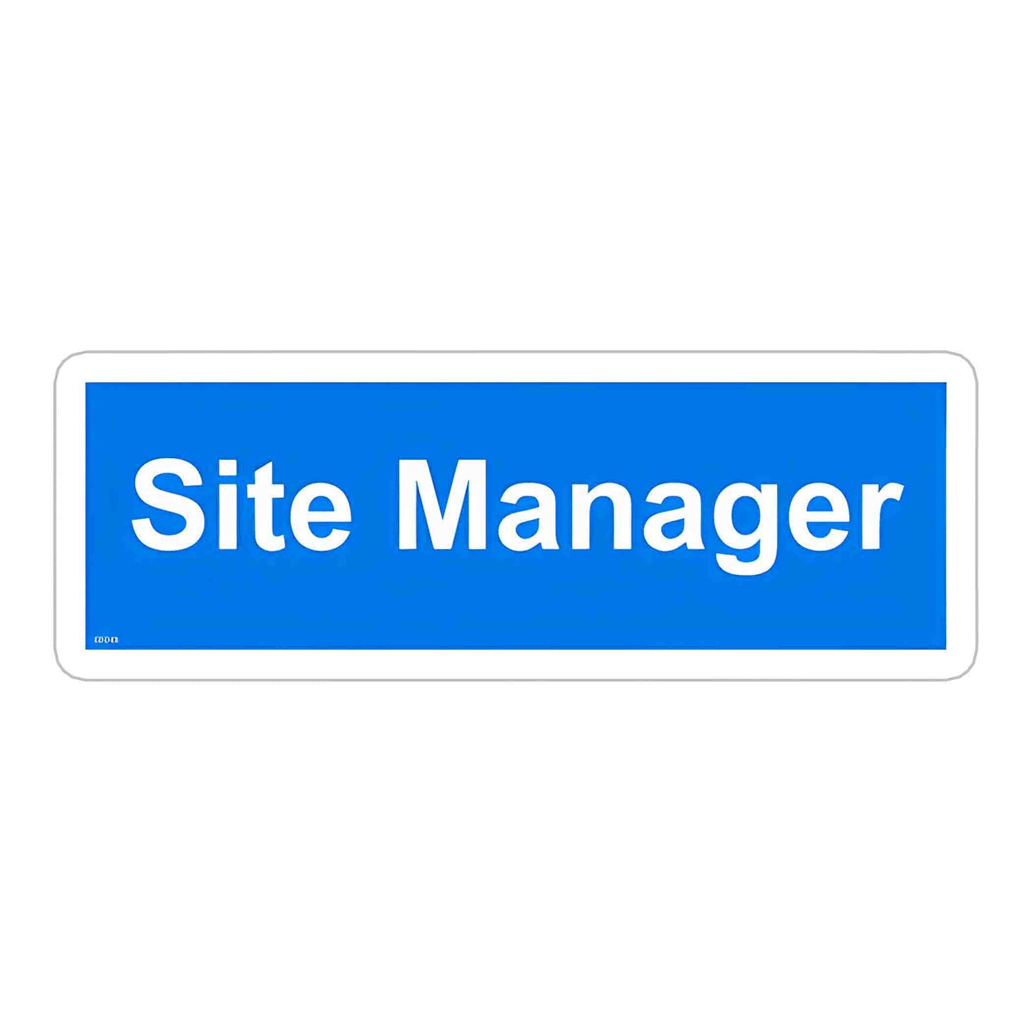 Site Manager Sticker