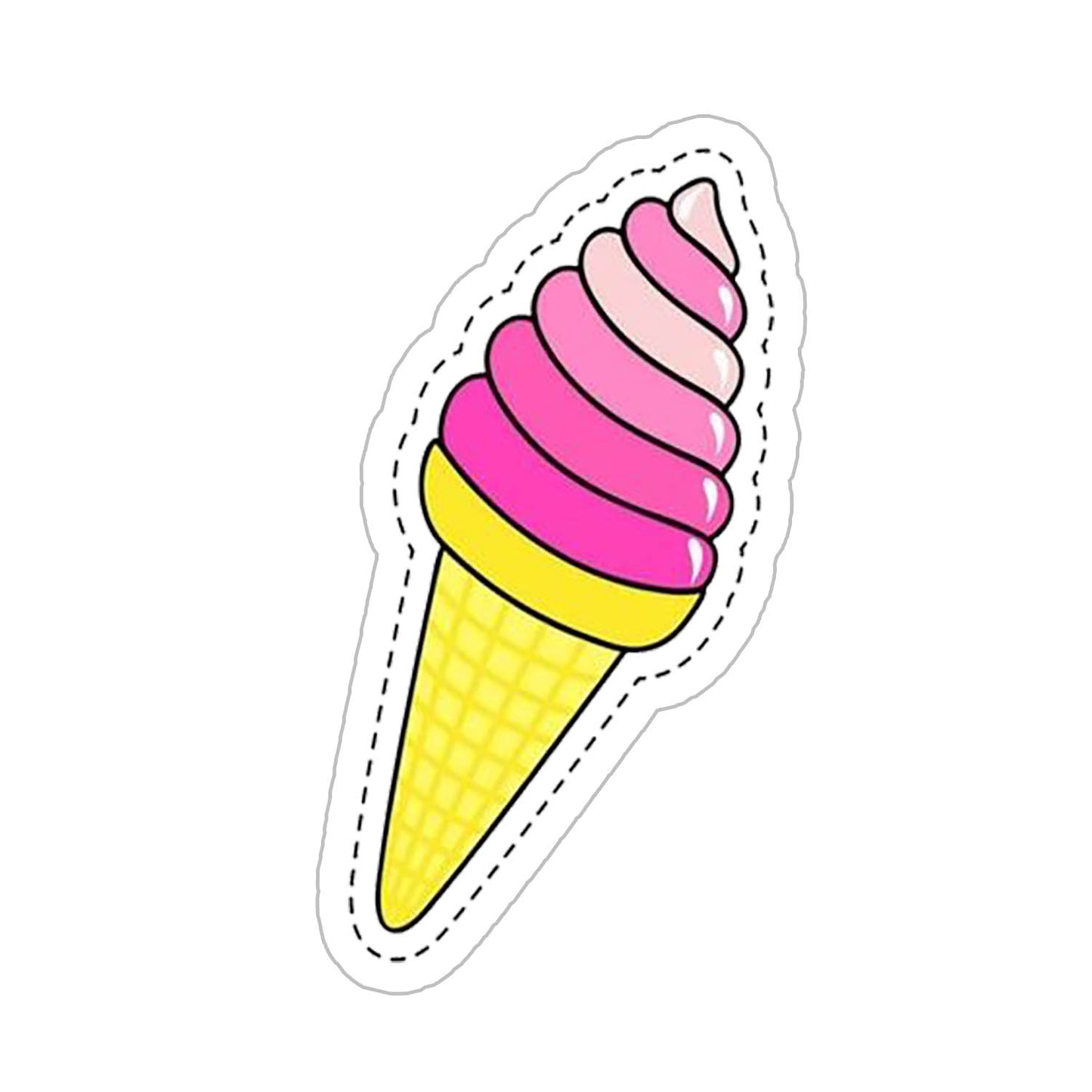 Strawberry IceCream Sticker