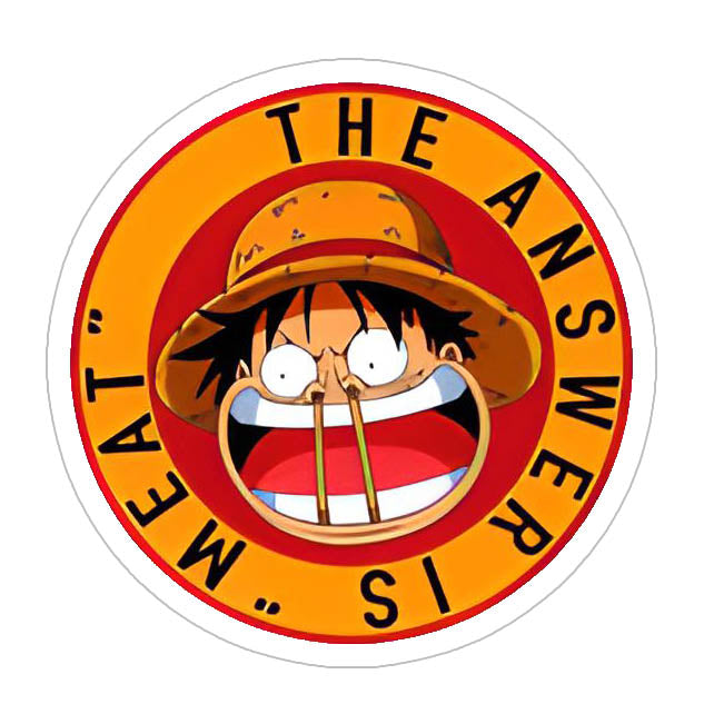 The answer is meat Sticker