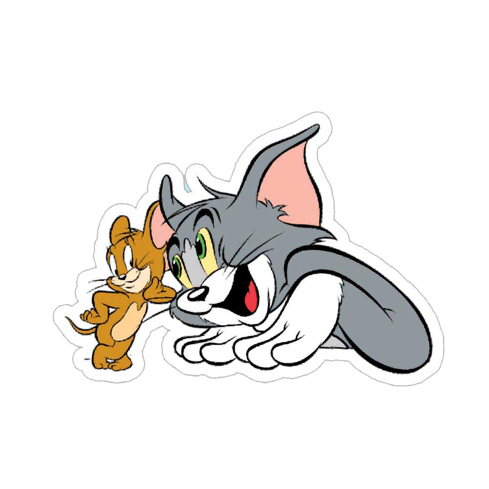 Cartoon kat muursticker raamsticker Cartoon kat muursticker raamsticker