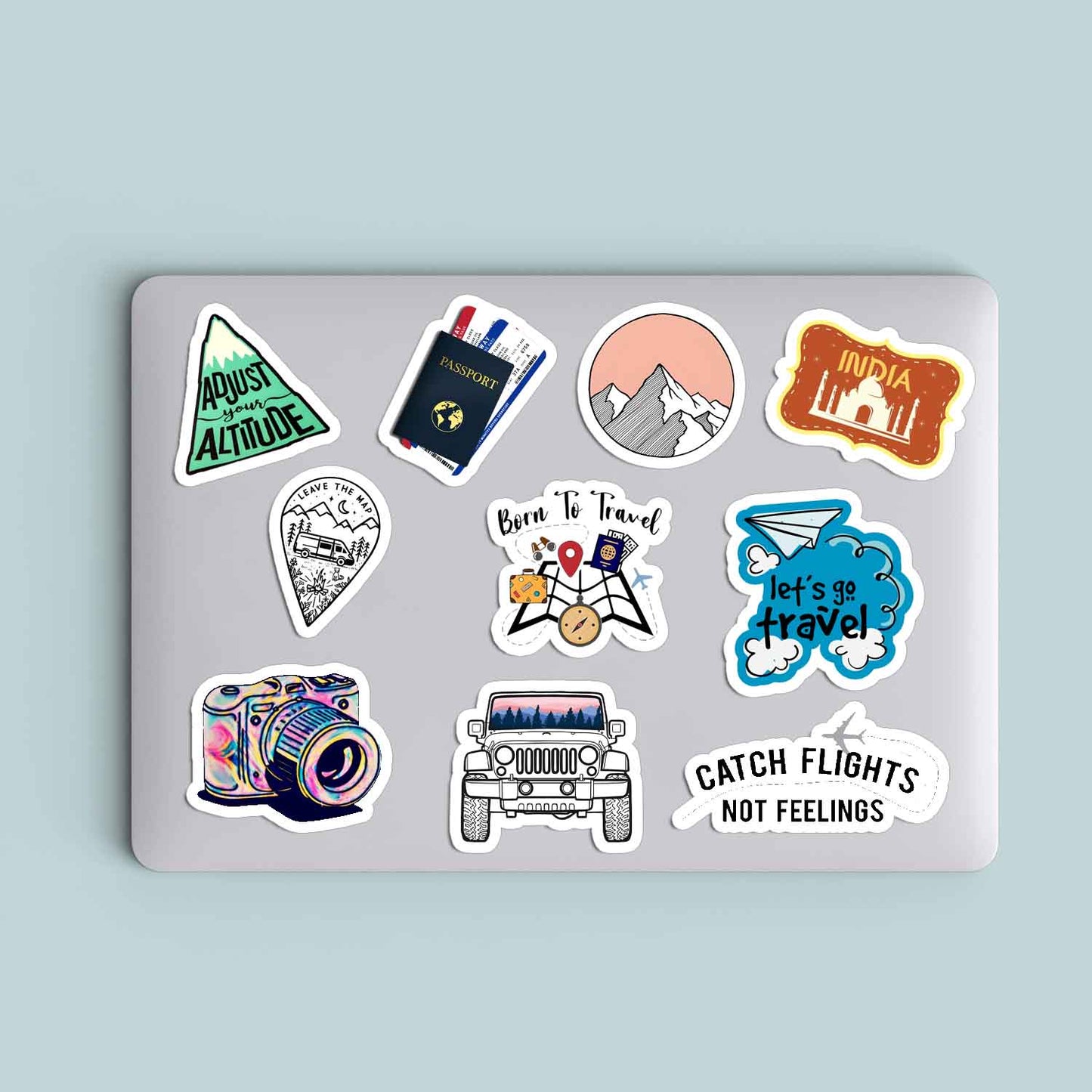 Travel Sticker (Pack of 10)