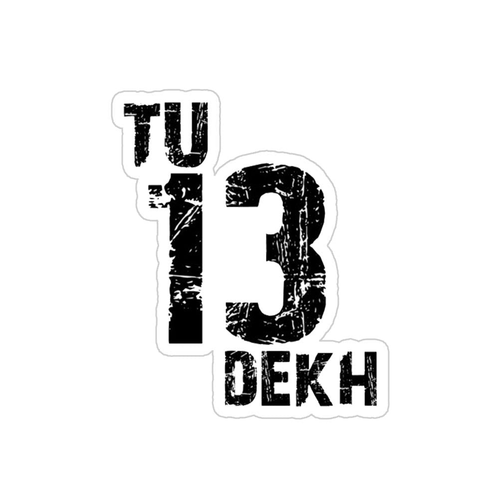 Tu 13 Dekh Sticker