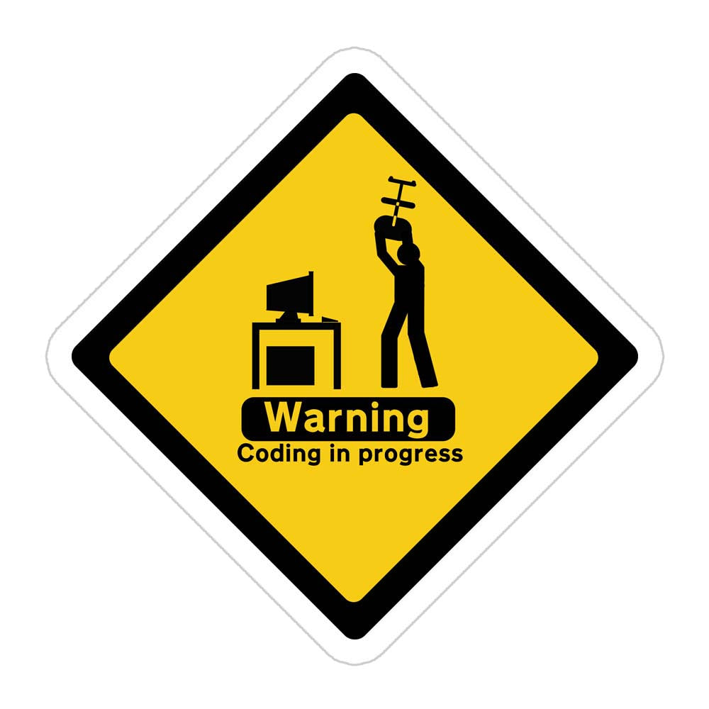Warning Sticker