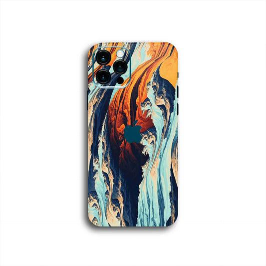 Water & Flames Abstract Skin