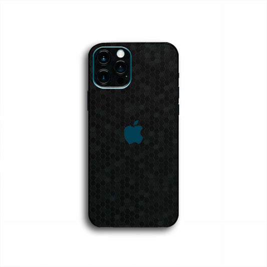 Black Charcoal Honeycomb Skin