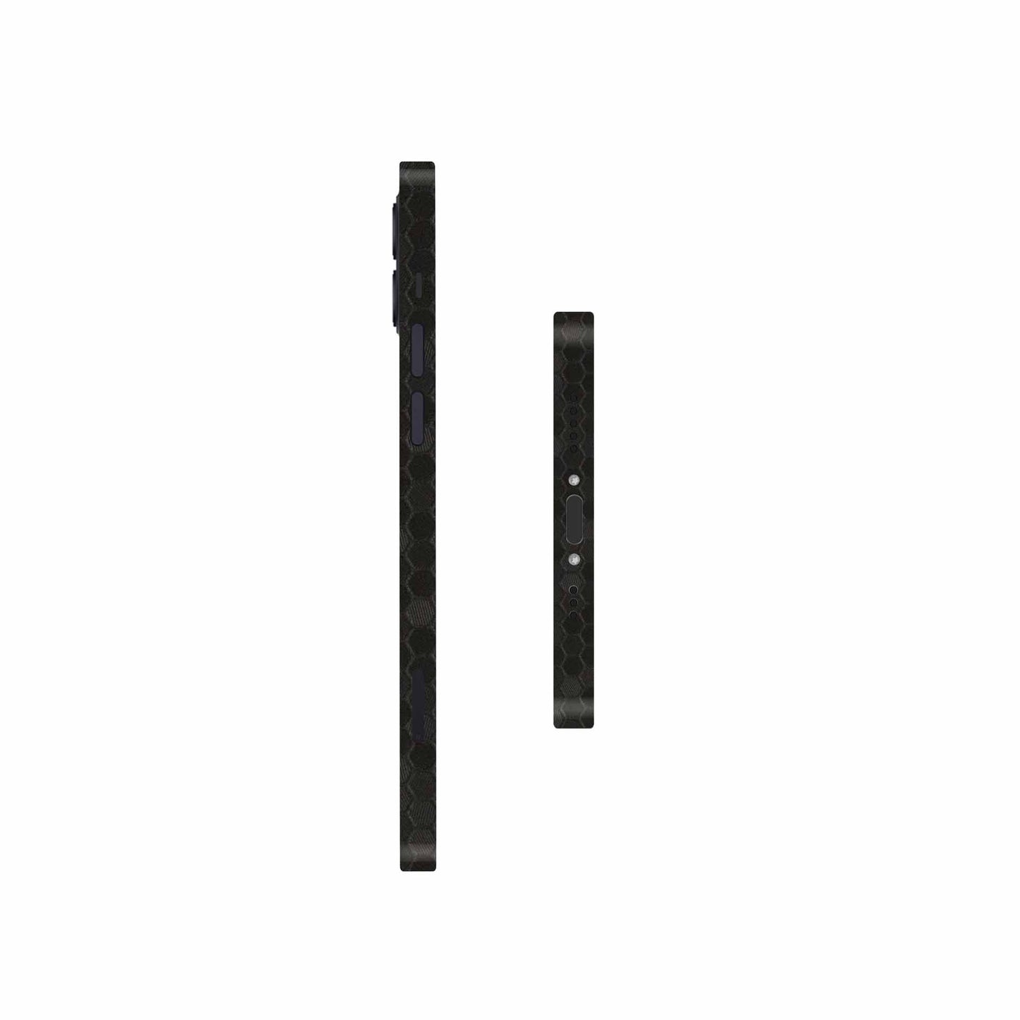 Black Charcoal Honeycomb Skin