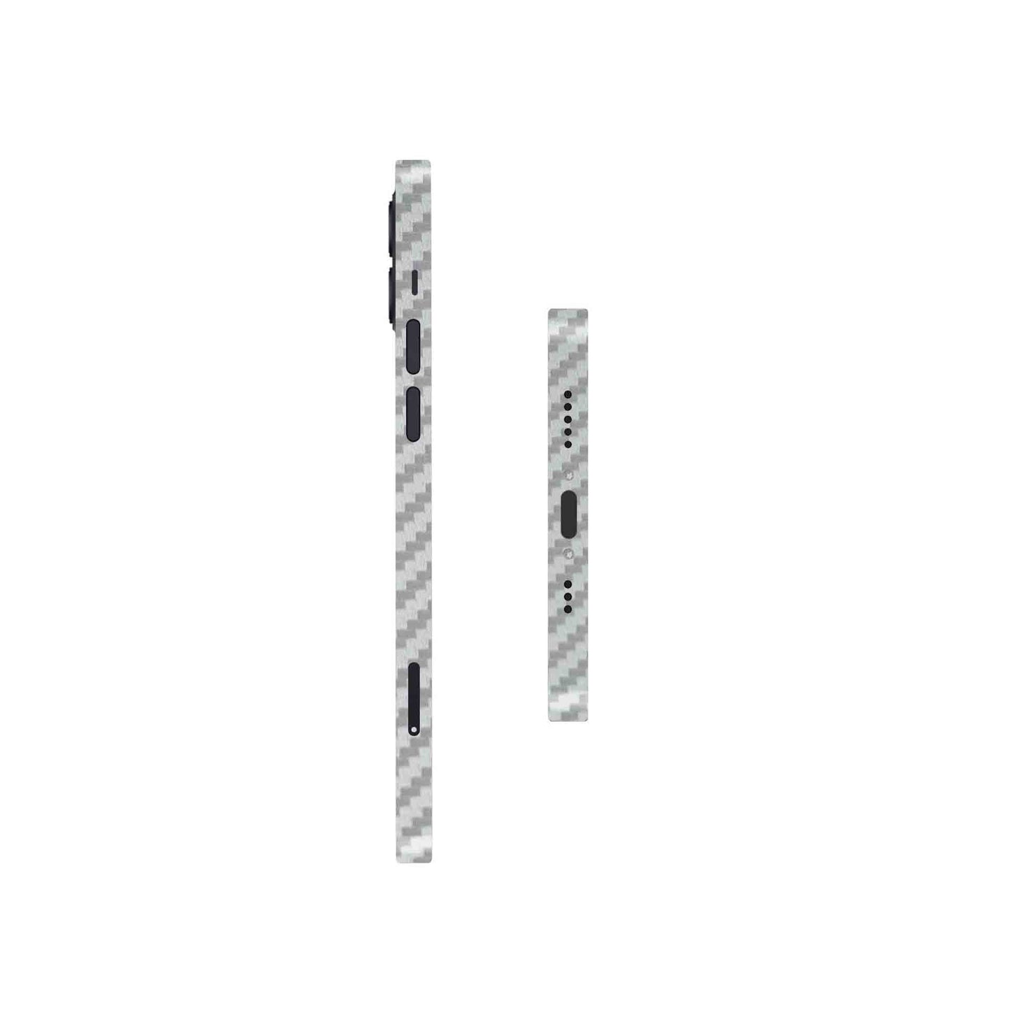 Matte Platinum Carbon Skin