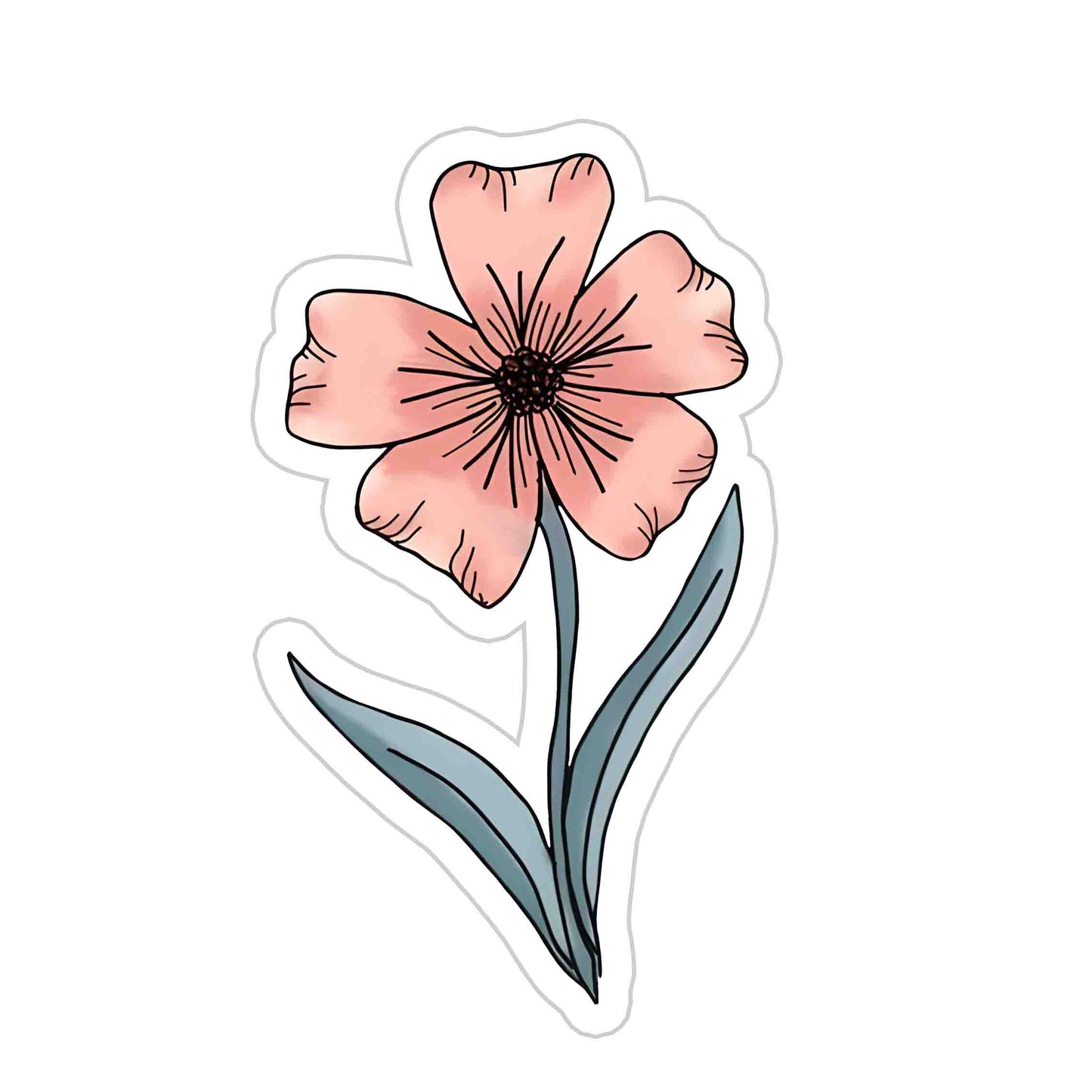 Flower Sticker