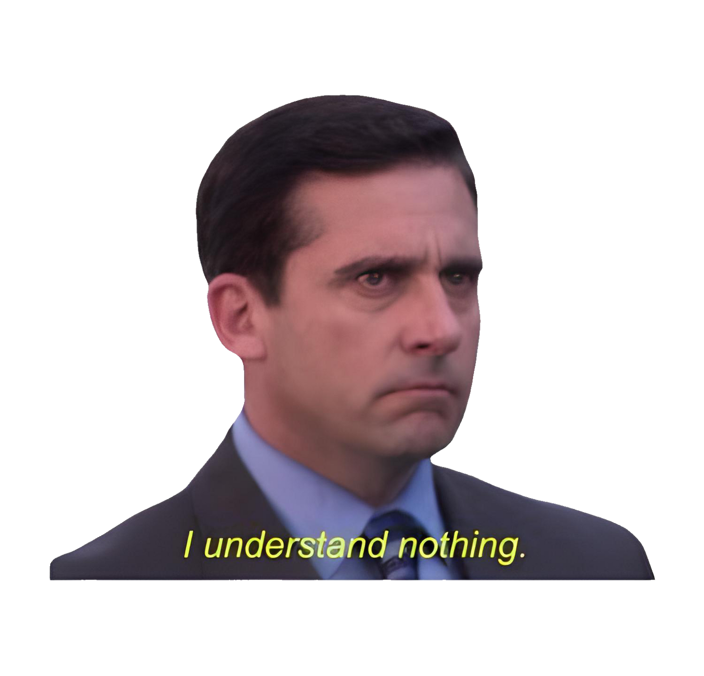 I understand nothing Sticker