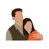 Most Romantic Couple Sticker