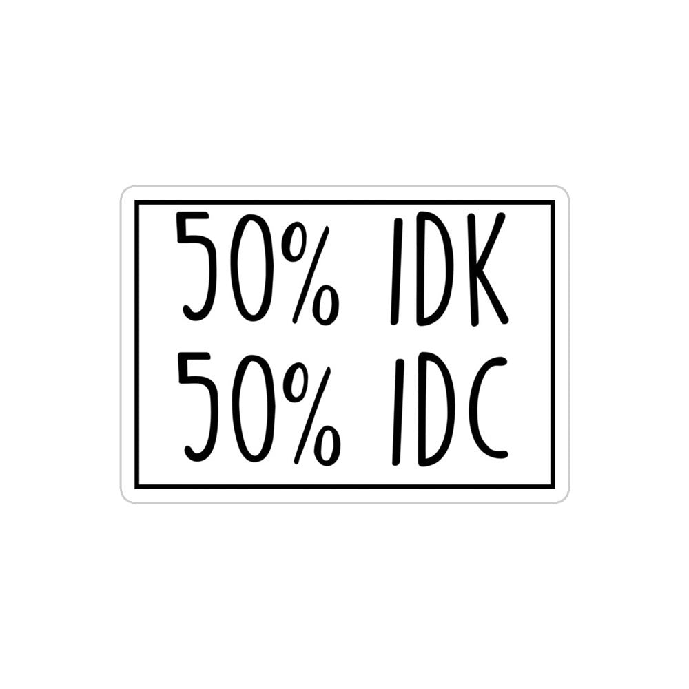 50-idk-Sticker
