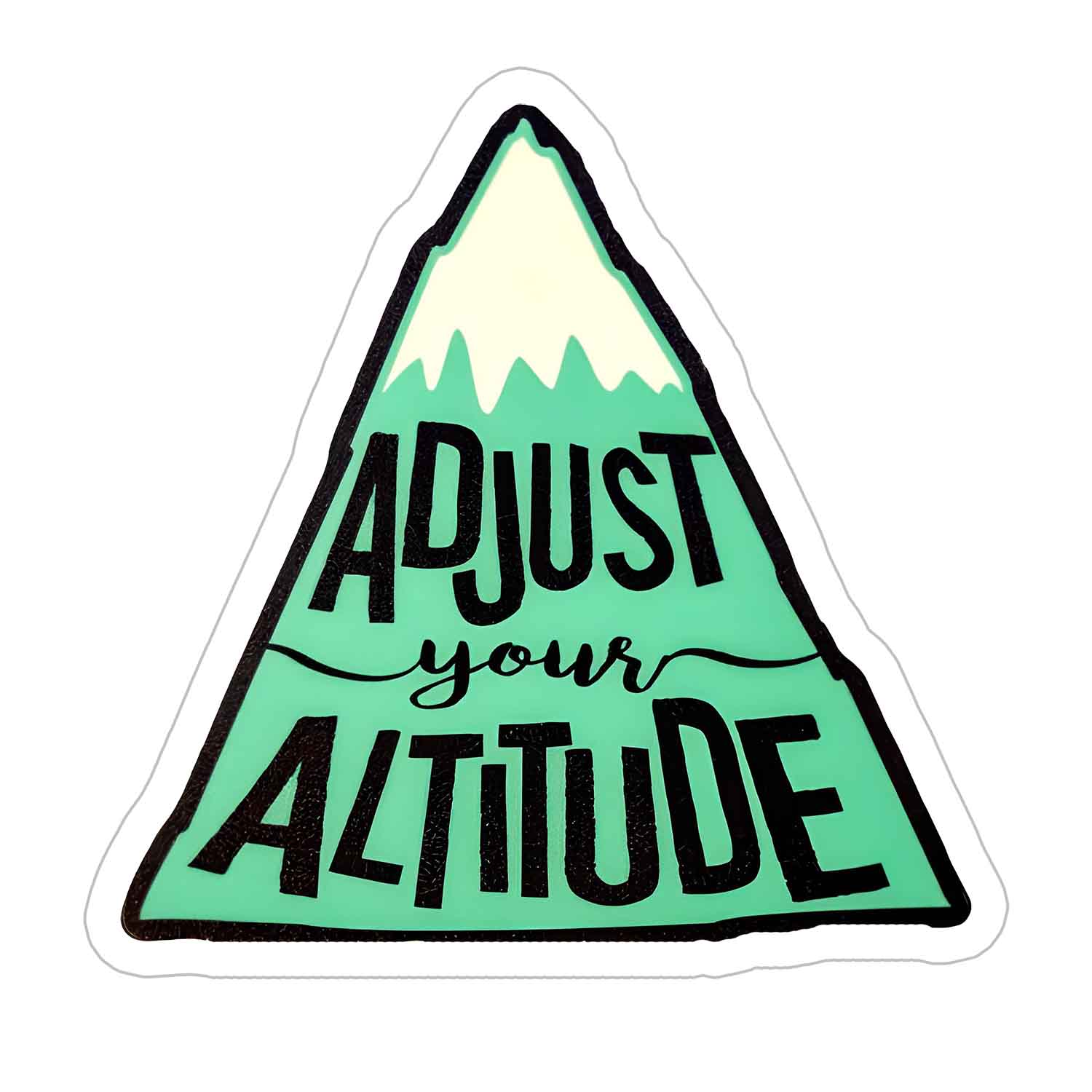 Adjust Your Altitude Sticker