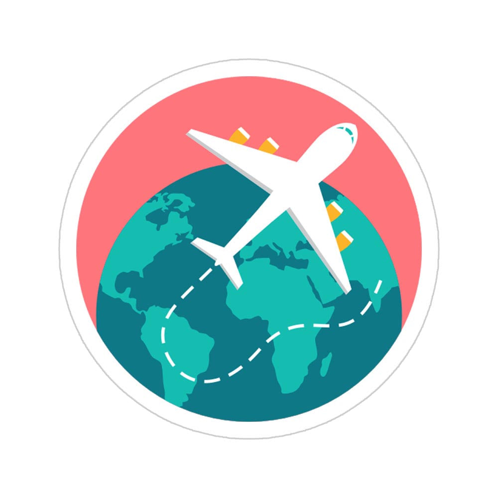Air Travel Sticker