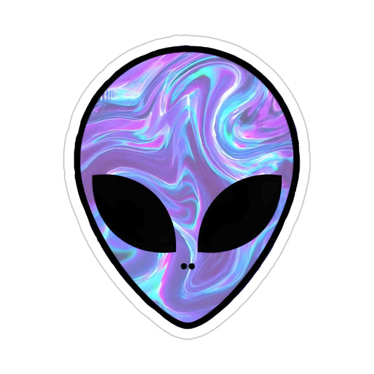 Alien Art Sticker