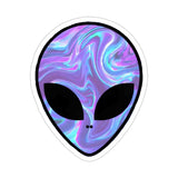 Alien Art Sticker