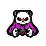Angry Panda Gamer Sticker