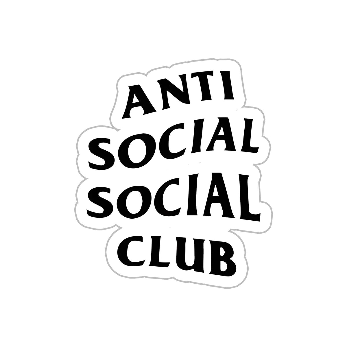 Anti Social Social Friend Sticker