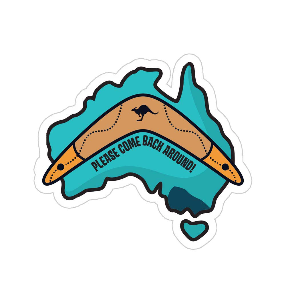 Australia Travel Sticker