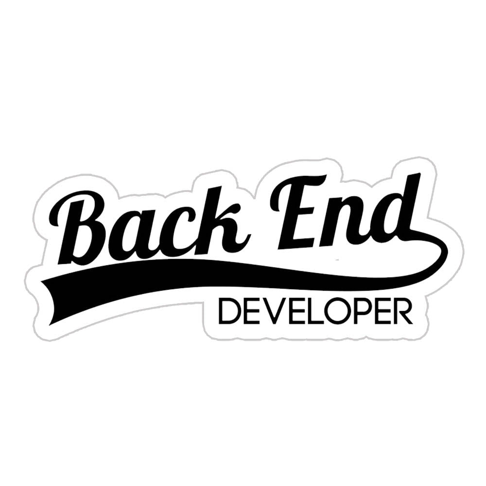 Backend Developer Sticker