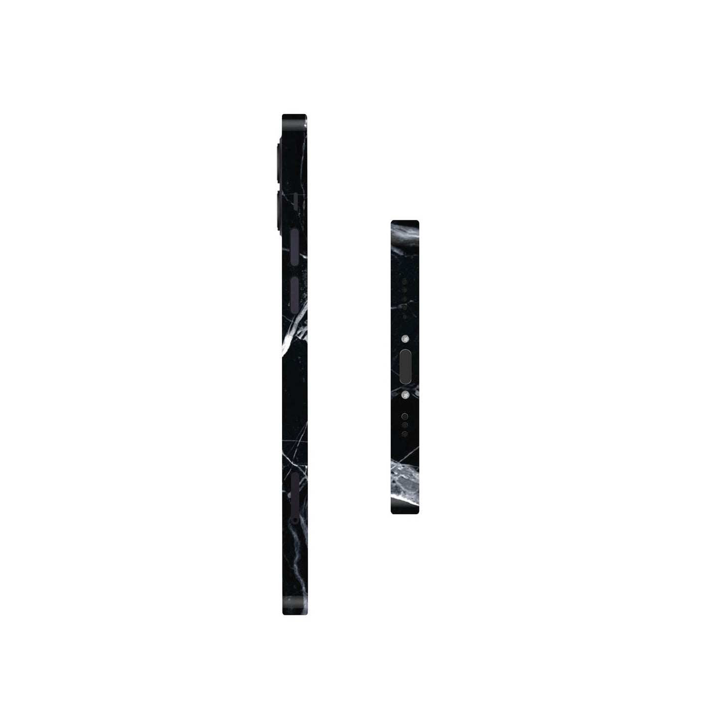 Black marble abstract