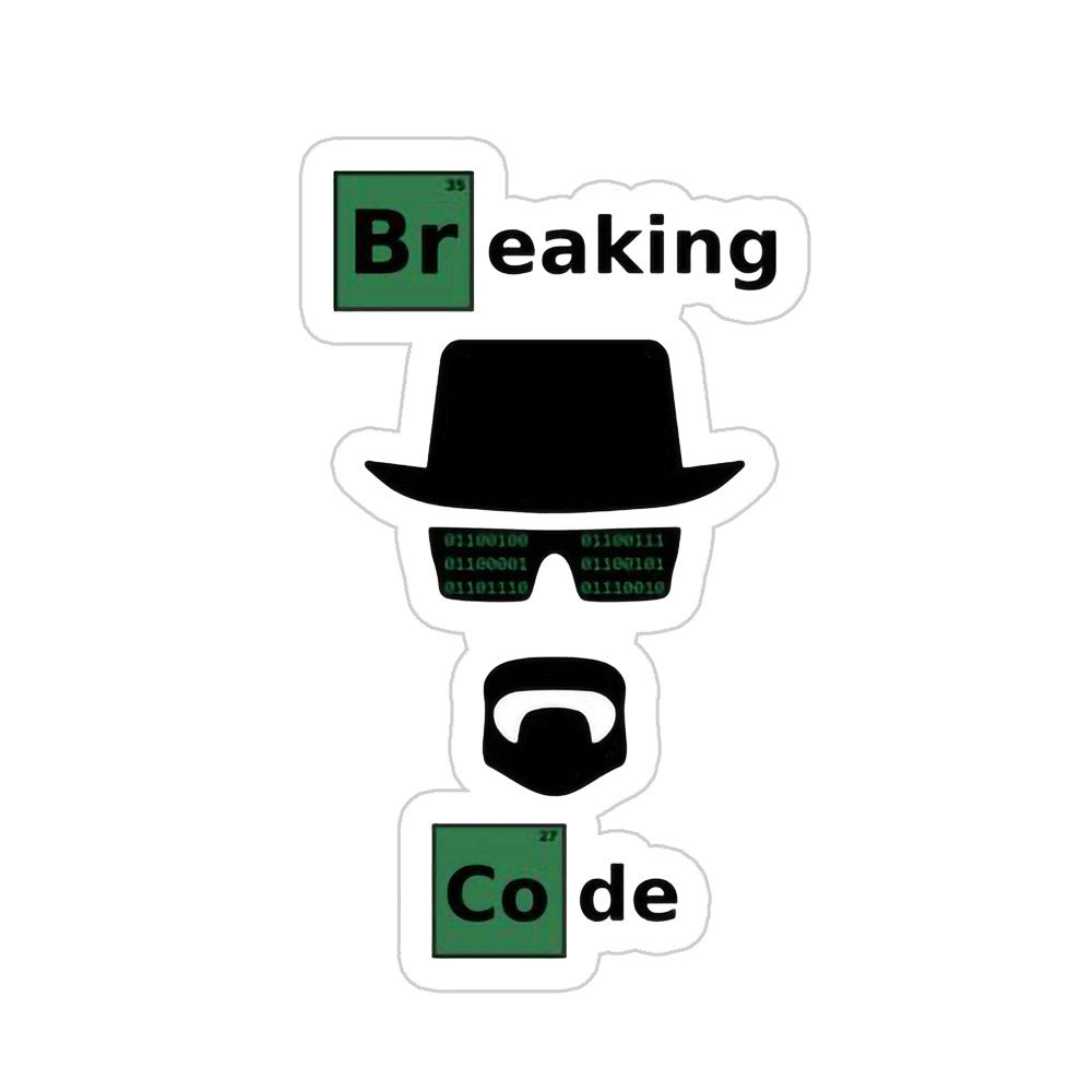 Breaking Code Sticker