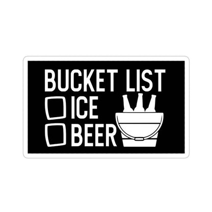 Bucket List Sticker