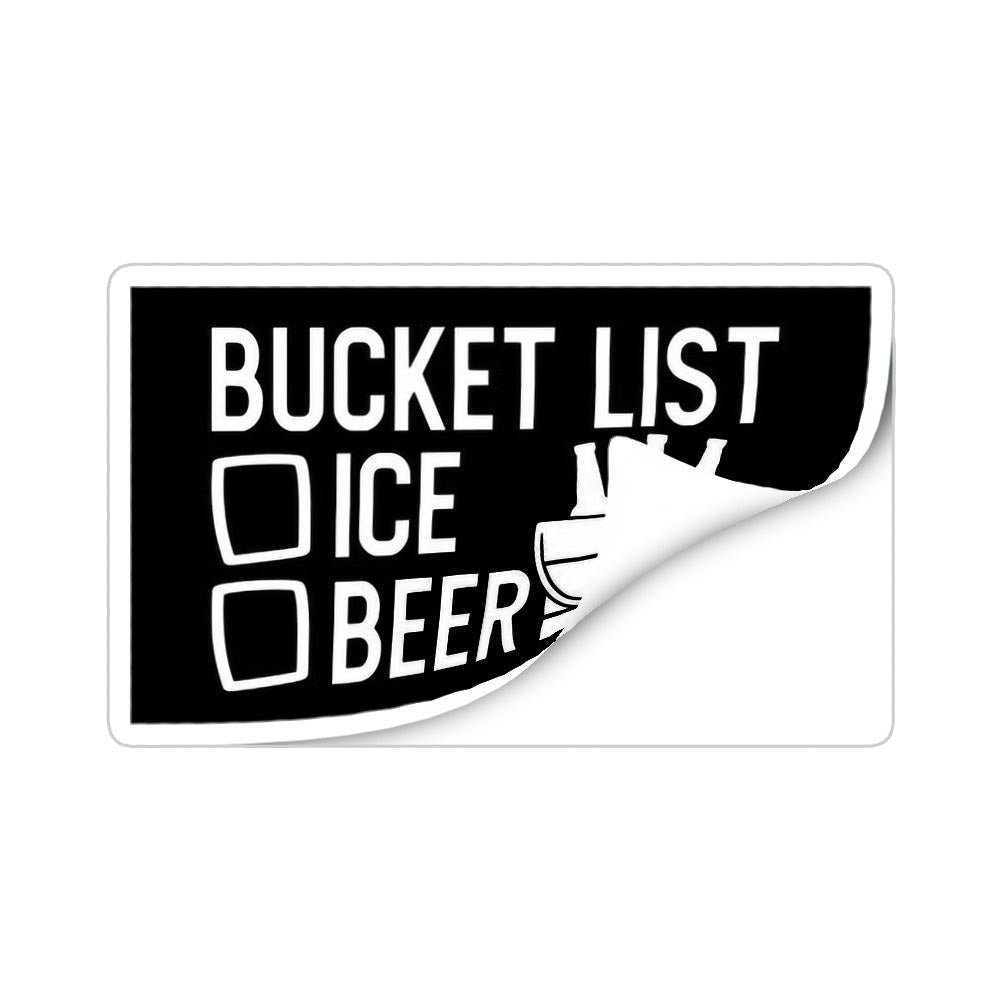 Bucket List Sticker