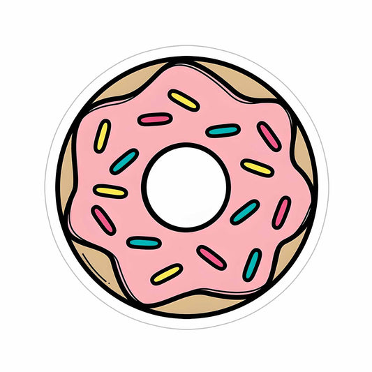 Bun Donut  Sticker