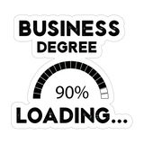 Business Degree Sticker