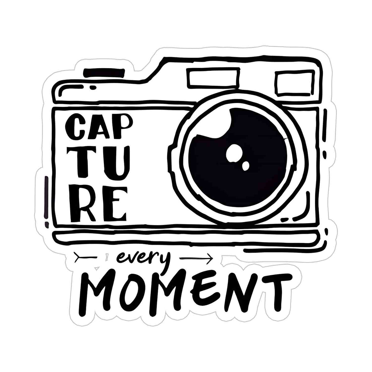 Capture Each Moment Sticker