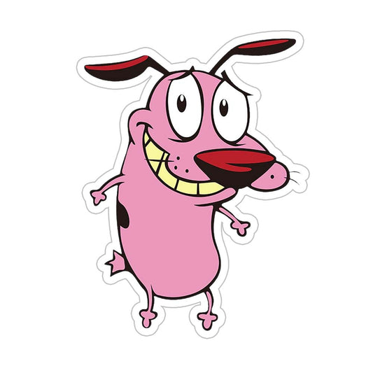 Courage The Cowardy Dog Sticker