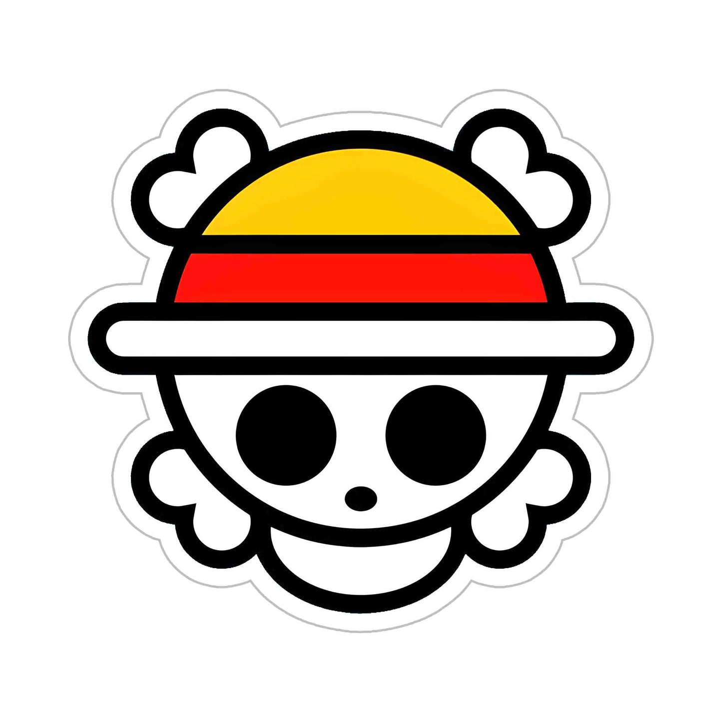 Cute Straw Hats Sticker